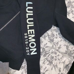 Lululemon 20th anniversary black scuba hoodie